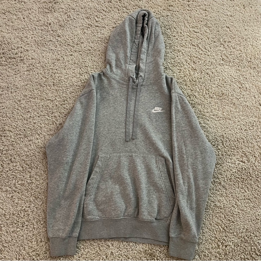 Nike Gray Hoodie Sweatshirt